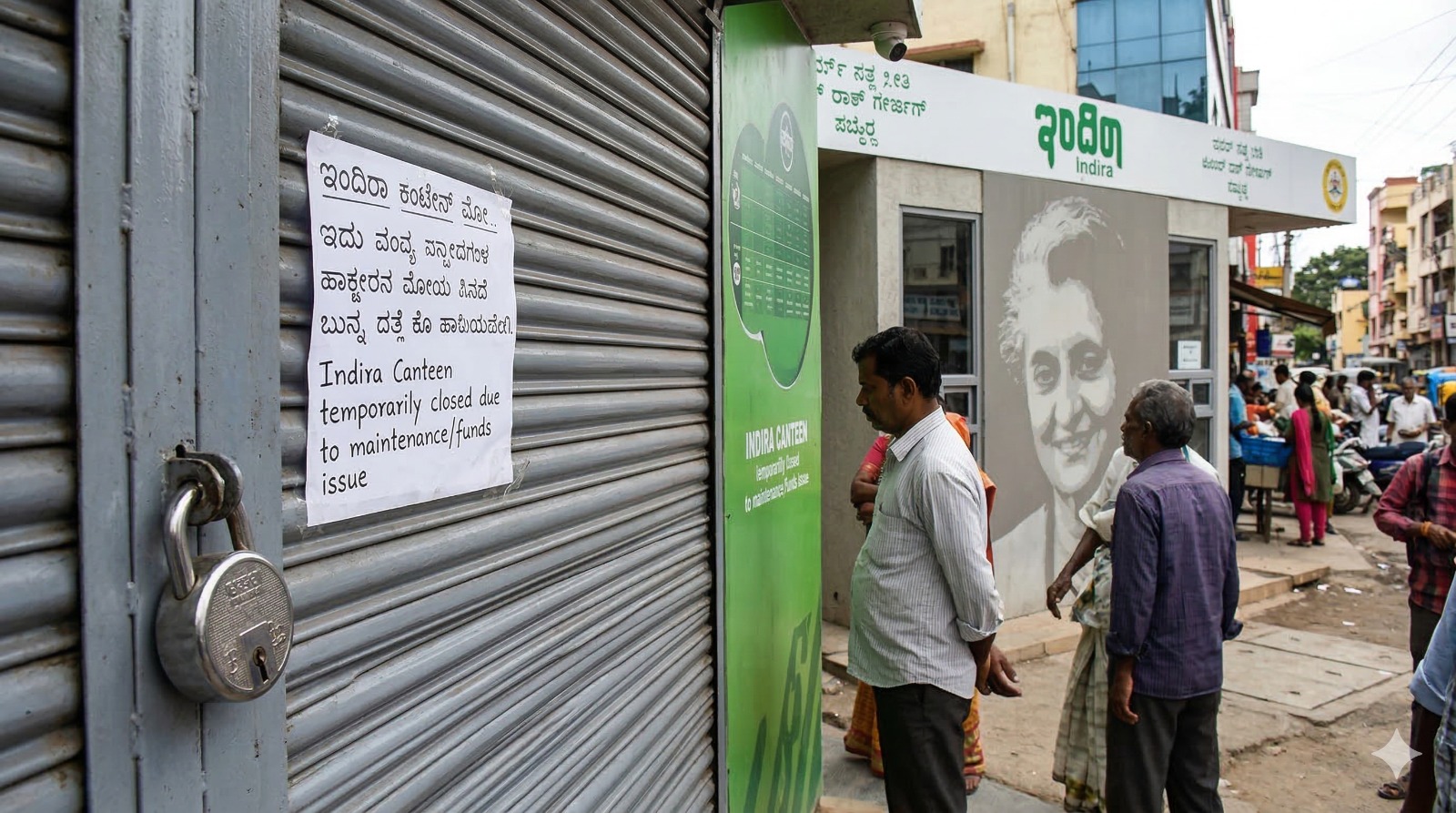 ಧಾರವಾಡ: ಇಂದಿರಾ ಕ್ಯಾಂಟೀನ್​ಗೂ ತಟ್ಟಿದ ಗ್ಯಾಸ್ ಸಿಲಿಂಡರ್ ಕೊರತೆ ಎಫೆಕ್ಟ್​ ಧಾರವಾಡದ ಇಂದಿರಾ ಕ್ಯಾಂಟೀನ್‌ಗೆ ಗ್ಯಾಸ್​ ಸಿಲಿಂಡರ್ ಅಭಾವ ಎದುರಾಗಿದೆ.